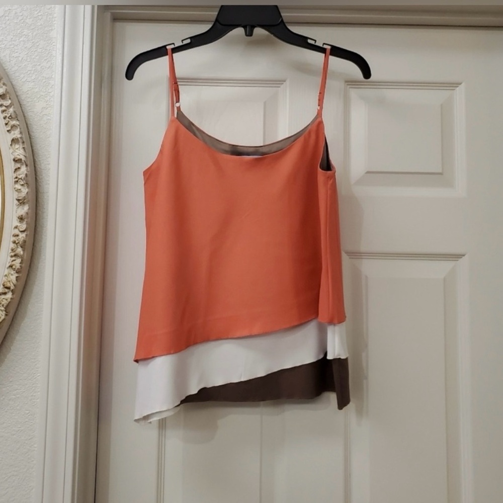 ANTONIO MELANI Orange Layered Camisole